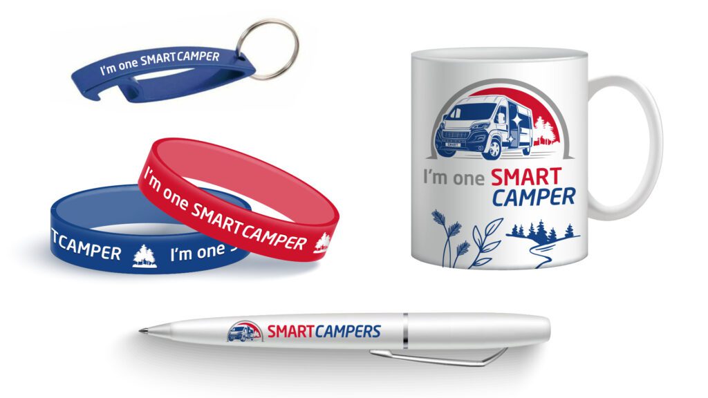 SmartCampers-mug-pen-keyring-wristband